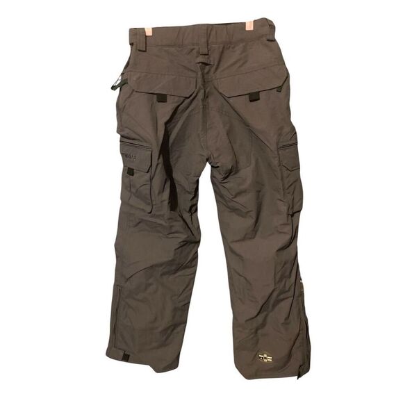 Turbine Men's Snow Pants Size M Black Winter Ski Adjustable Waist - Picture 11 of 11